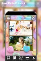 برنامه‌نما Love photo collage 2 عکس از صفحه