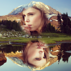Mountain Photo Collage Frames ไอคอน