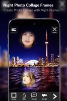 برنامه‌نما Night Photo Collage Frames عکس از صفحه