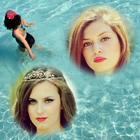 Summer photo collage frames icono