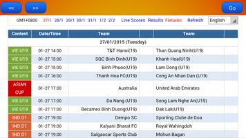 Live Football Score 스크린샷 2