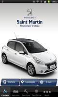 Saint Martin Peugeot الملصق