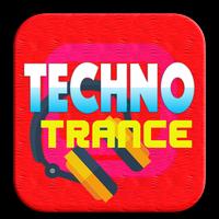 Techno Dance Party Music plakat