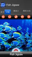 Kids puzzle – Fish Jigsaw ポスター