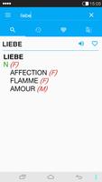برنامه‌نما German<->French Dictionary عکس از صفحه