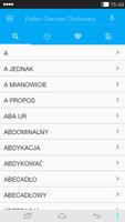 German<->Polish Dictionary syot layar 1