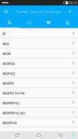 German<->Turkish Dictionary screenshot 1