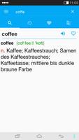 English<->German Dictionary captura de pantalla 2