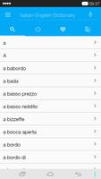 English<->Italian Dictionary スクリーンショット 1