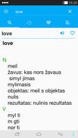 English-Lithuanian Dictionary تصوير الشاشة 2