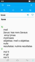 English-Lithuanian Dictionary スクリーンショット 2