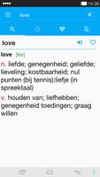 برنامه‌نما English<->Dutch Dictionary عکس از صفحه