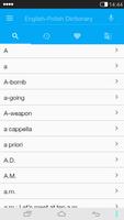 English<->Polish Dictionary постер