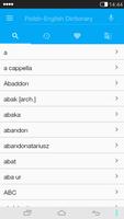 English<->Polish Dictionary скриншот 1