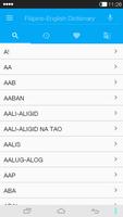 English-Filipino Dictionary Screenshot 1