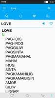 English-Filipino Dictionary imagem de tela 2
