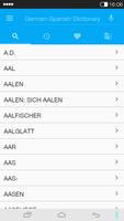 Spanish<->German Dictionary اسکرین شاٹ 1