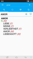 Spanish<->German Dictionary syot layar 2