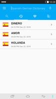 برنامه‌نما Spanish<->German Dictionary عکس از صفحه