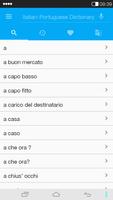 پوستر Italian-Portuguese Dictionary