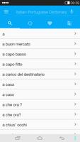 Italian-Portuguese Dictionary ポスター