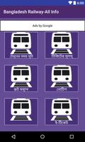 Poster Rail-bangladesh আমাদের  রেলগাড়ির সব তথ্য