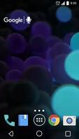 Glowing balls Live Wallpaper पोस्टर