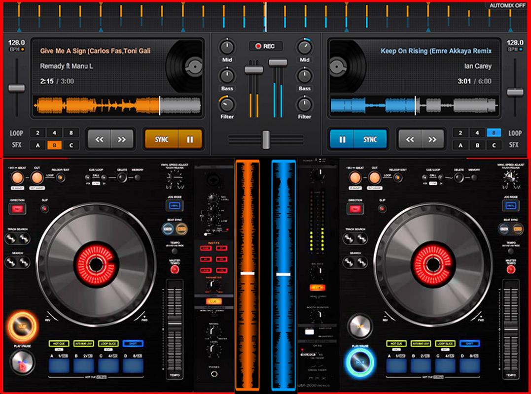 Downloading music for virtual dj videos