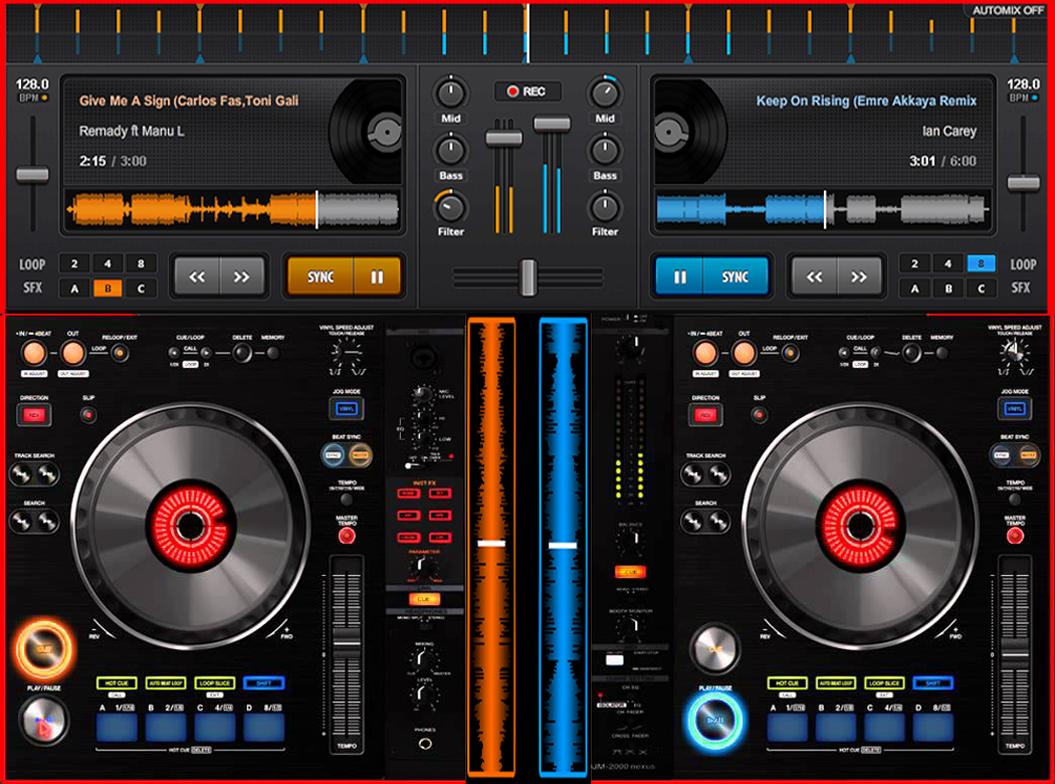 dj music player app download free