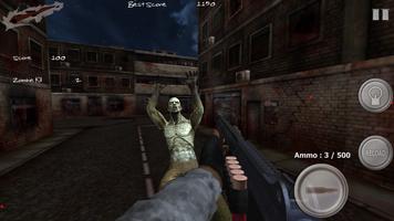 Mort-vivant Ville Guerre : Tour Terre zombie mort capture d'écran 2