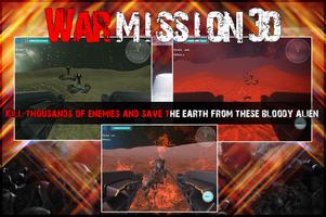 War Mission 3D poster
