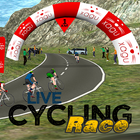 Live Cycling Race Zeichen
