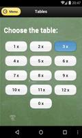 Multiplication table capture d'écran 1