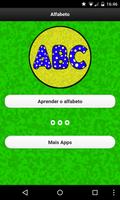 Alphabet in Portuguese Affiche