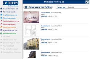 Frimm - Real Estate Service Screenshot 1