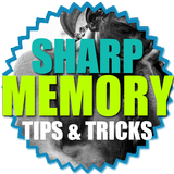 Gehirn-Sharp-Speicher Tipps Zeichen