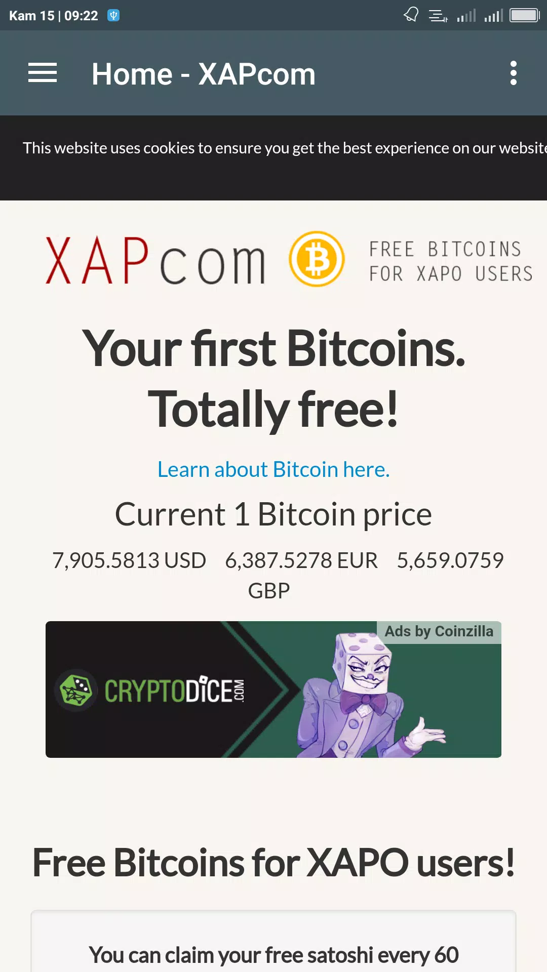 XAPO and Faucet APK for Android Download