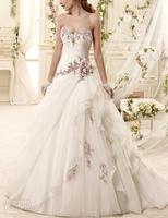 Color Full Wedding Dress Ideas Affiche