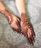 Indian Mehndi Design Ideas โปสเตอร์