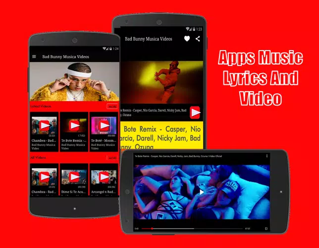 Descarga de APK de Bad Bunny Te Boté Video Musicales para Android