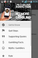 Quit Gambling Addiction Guide Poster