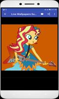 3 Schermata Live Wallpapers Sunset Shimmer Style