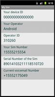 My Sim - Sim Info Retriever Ekran Görüntüsü 1