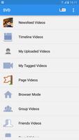 Video Downloader for Facebook capture d'écran 1