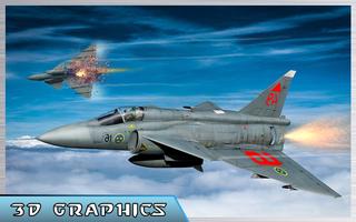 Fly F18 Jet Fighter Airplane Attack Game Free 3D ภาพหน้าจอ 2