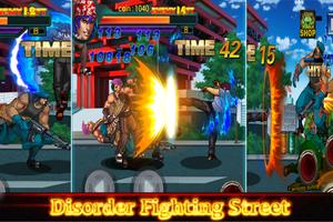 Disorder Fighting Street-poster