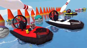 Superheroes Airboat Waterslide Stunts скриншот 1
