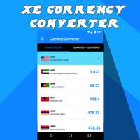 xe currency converter Ekran Görüntüsü 1