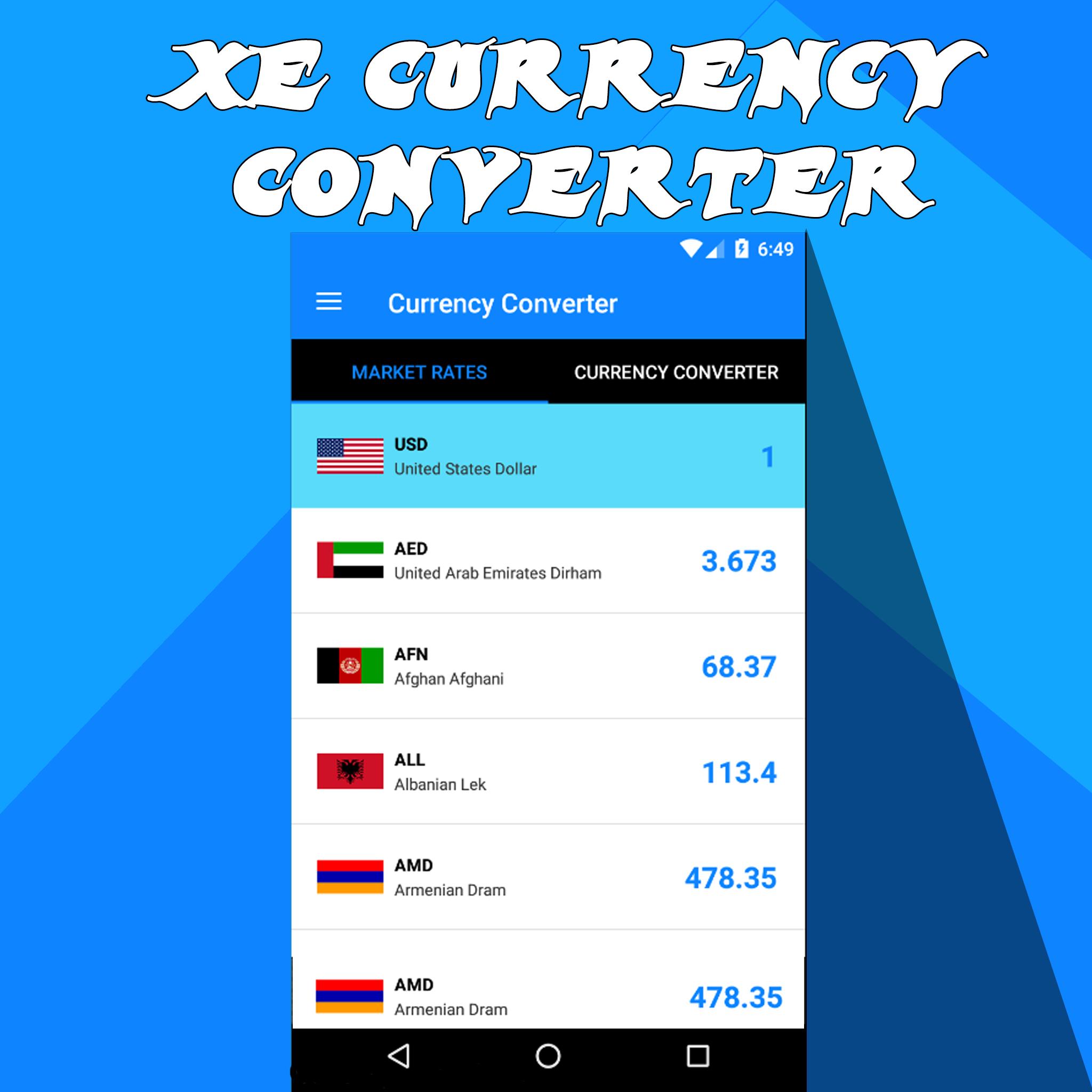 xe currency converter for Android - APK Download