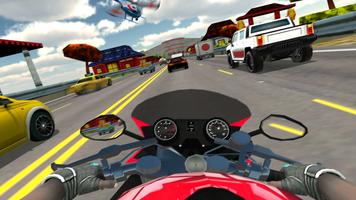 Highway Rider - Traffic Bike Racer 2018 скриншот 1